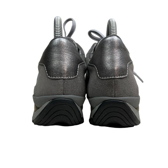 Rockport XCS Sneaker Suede Mesh Lace Up Low Top Rubber Soles Gray Women Size 7.5 - Picture 2 of 9